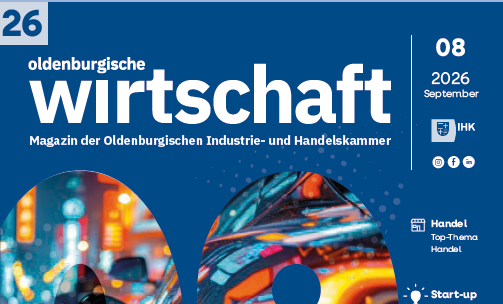 Titelseite Oldenburgische Wirtschaft – Wirtschaftsmagazin der IHK Oldenburg