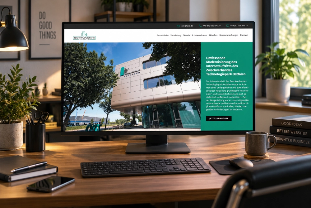 Relaunch-Beispielprojekt: Migration einer TYPO3-Website auf WordPress durch Head & Code