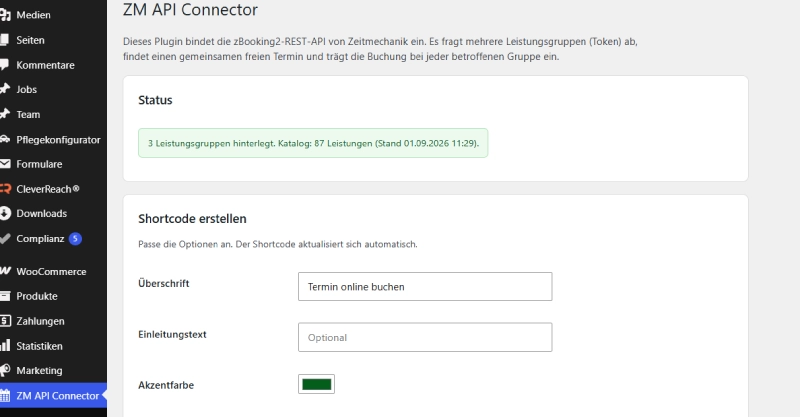 Beispiel eines WordPress-Plugins mit REST-API von Head & Code